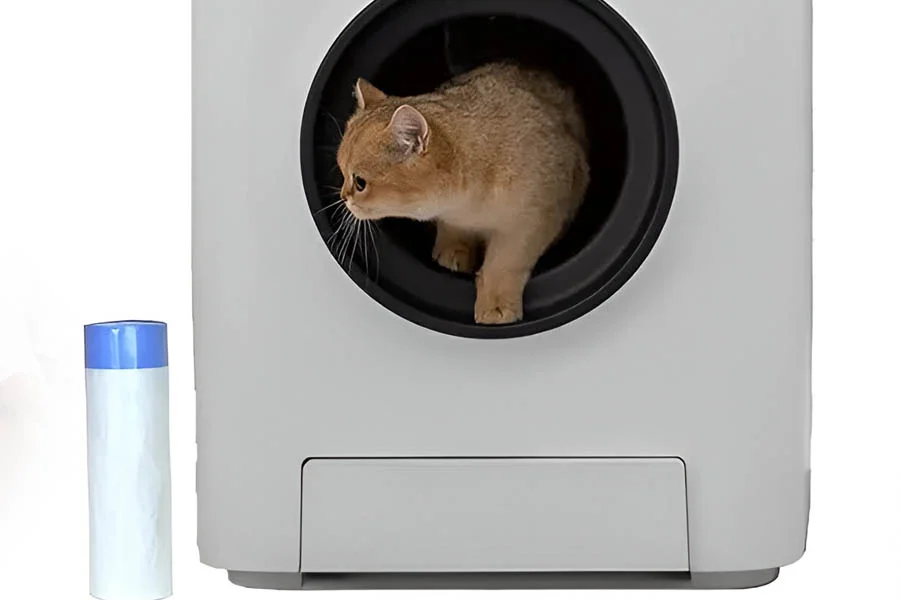 self cleaning litter box for cats